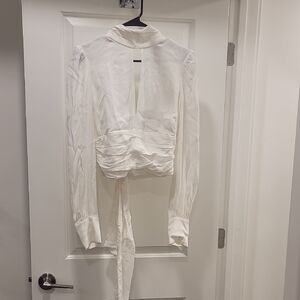 Bardot Louise Open Back Tie Top